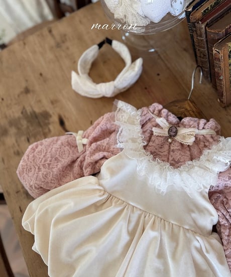 47[予約]marron bubble suit(6-18m)