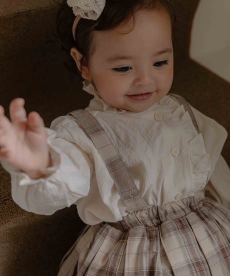56[予約]OREN lea frill blouse