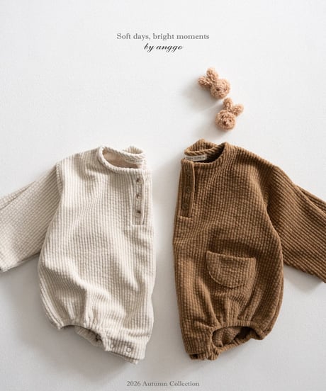 25[予約]anggo croissant romper