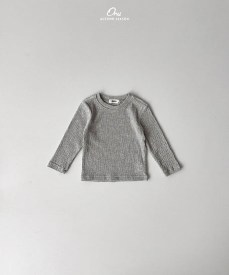9[予約]onu rib span tee