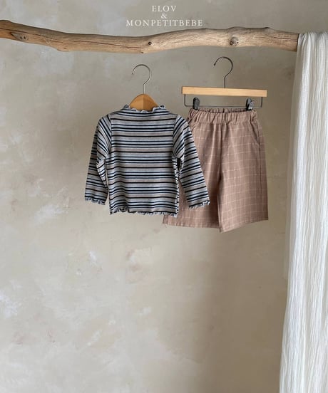 8[予約]elov&monpetitbebe daily pocket pants