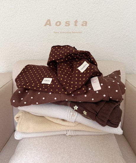 51[予約]Aosta choco chip muffler