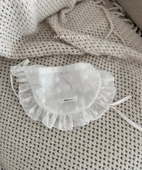 37[予約]poisson lace apron bag