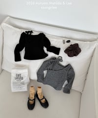 5[予約]matilda&lee hailey urban rib t