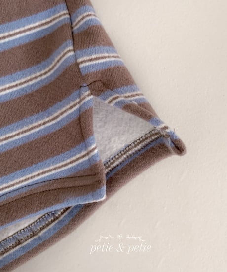 15[予約]petit&petit joy stripe t