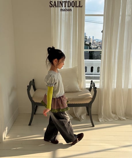 57[予約]saintdoll check chips skirt