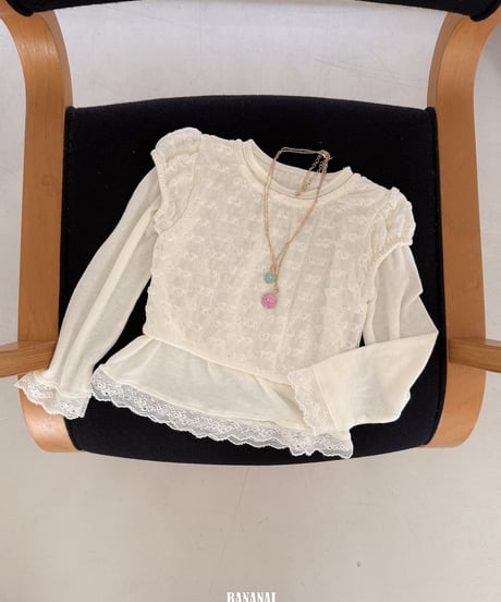 23[予約]BANANAJ bubble puff tee