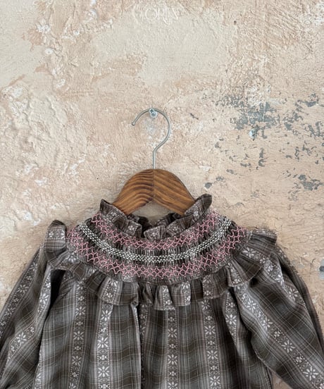 6[予約]OREN matilda smoke blouse