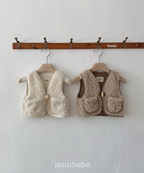 22[予約]monbebe sherpa vest