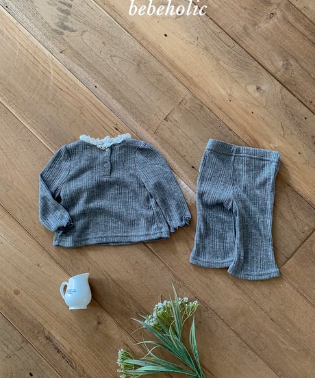 19[予約]bebeholic morning shirring set