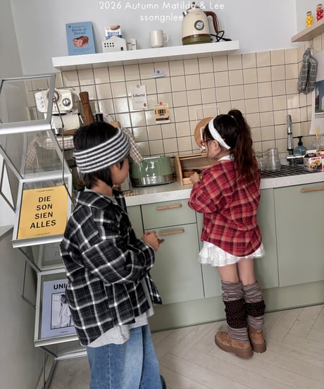 44[予約]matilda&lee buy check shirt
