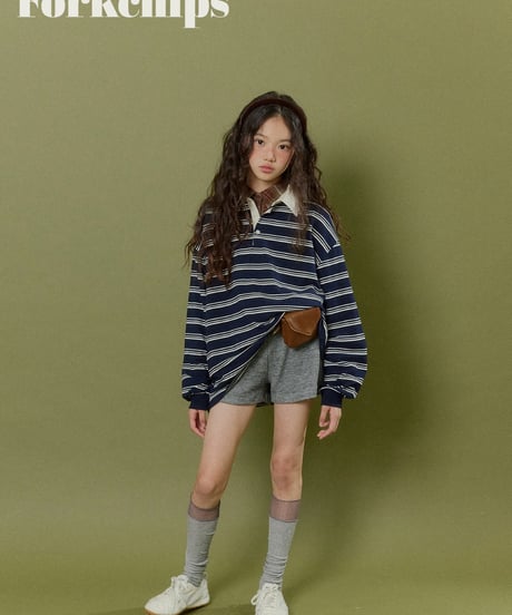 24[予約]FORKCHIPS woolly knit short pants