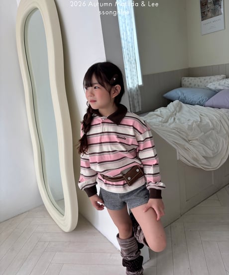 41[予約]matilda&lee serenity collar tee