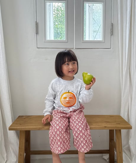 9[予約]nightbebe annoying orange long sleeve tee