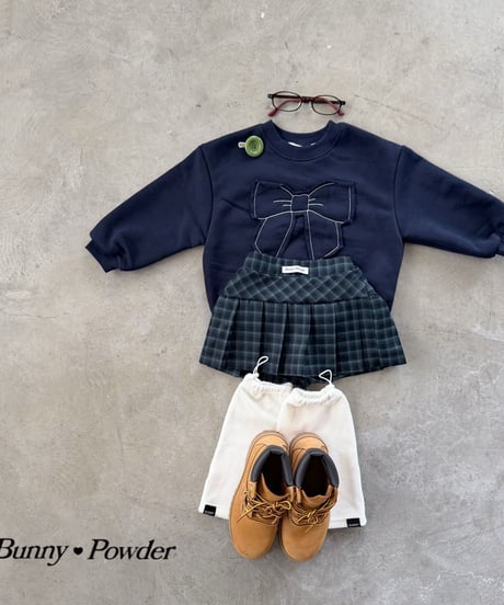 80[予約]bunny powder preppy leg warmers