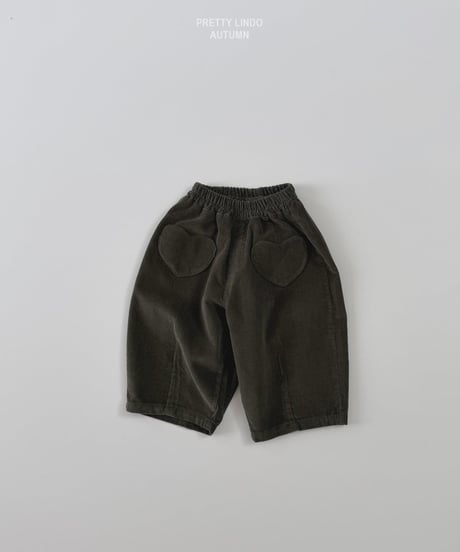 64[予約]LINDO romantic heart pants