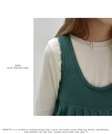 8[予約]ROSETTE cream puff t(＋junior)