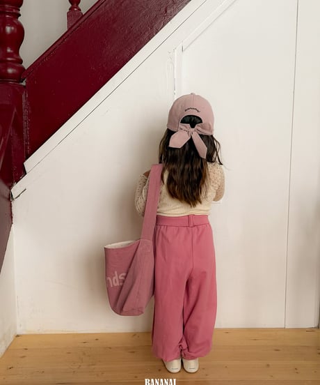 43[予約]BANANAJ ecru jogger pants