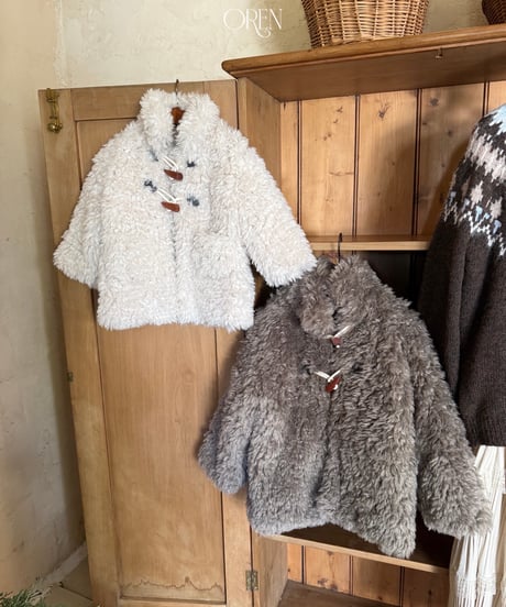 31[予約]OREN berni toggle fur jacket