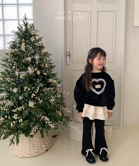 26[予約]petit&petit mink heart t