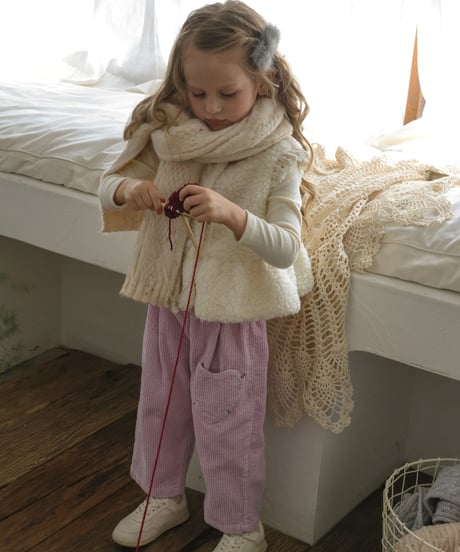 11[予約]FLO soft fur vest