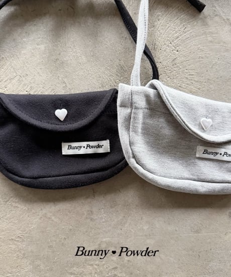 83[予約]bunny powder heart mini bag