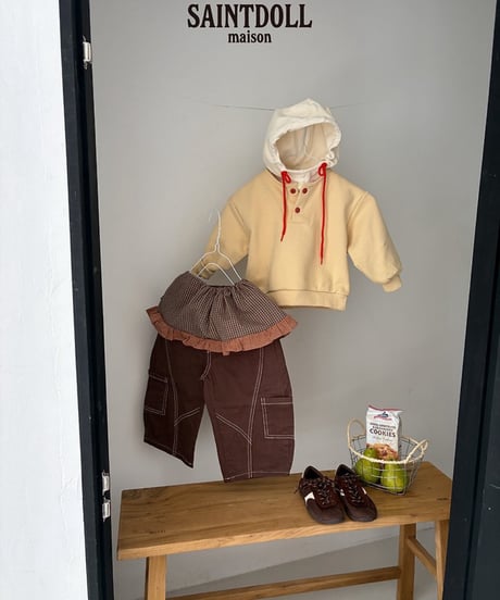 52[予約]saintdoll curved pants