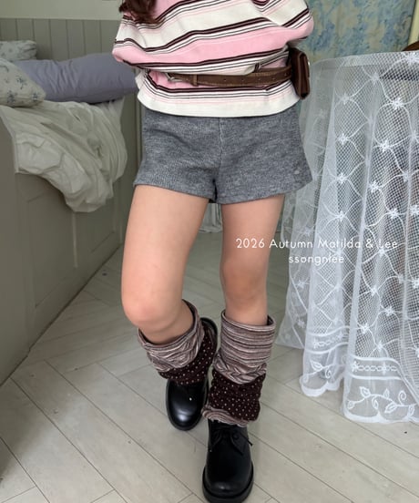 54[予約]matilda&lee knit short