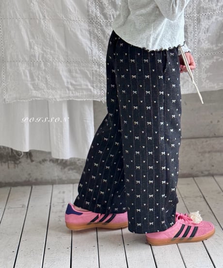 23[予約]poisson ribbon pants