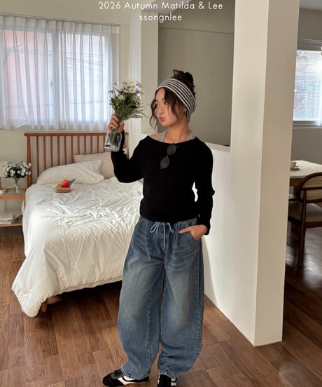 66[予約]matilda&lee new banding denim