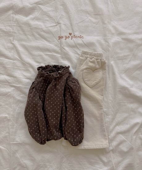 2[予約]go go picnic noel blouse