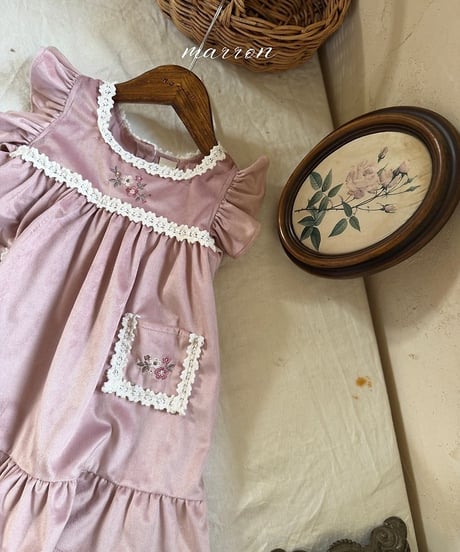 45[予約]marron butter dress(XS-L)