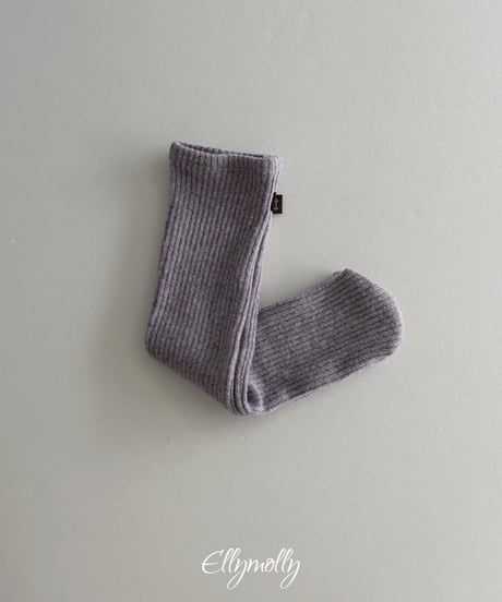 115[予約]ELLYMOLLY wool rib socks