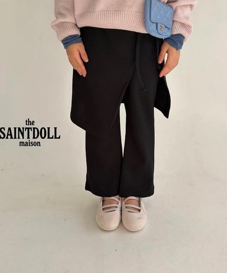 42[予約]saintdoll wrap boot cut pants