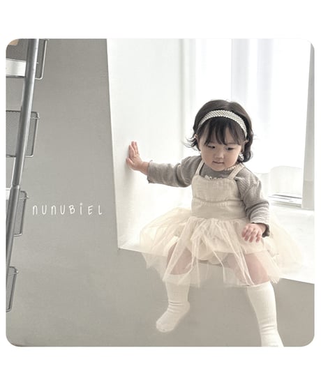 46[予約]nunubiel bebe butterfly t-shirt