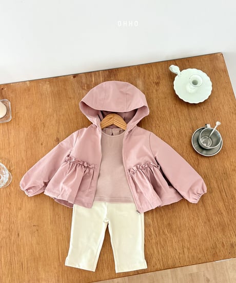 12[予約]ohho frill windbreaker