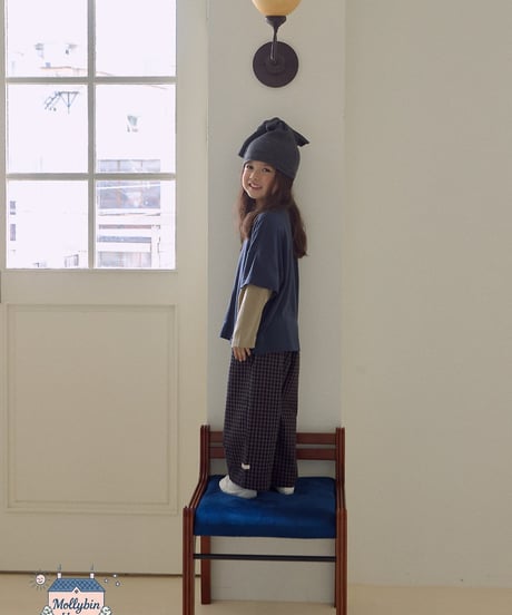 10[予約]Mollybin toffee nut wide pants