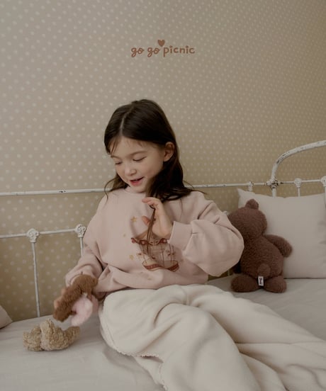 11[予約]go go picnic puppy pants