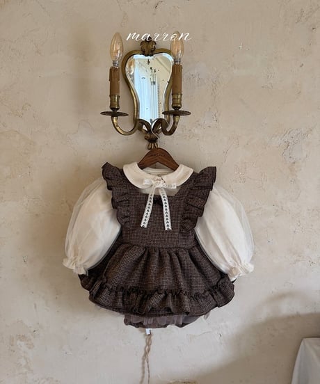 55[予約]marron aloha suit(6-18m)