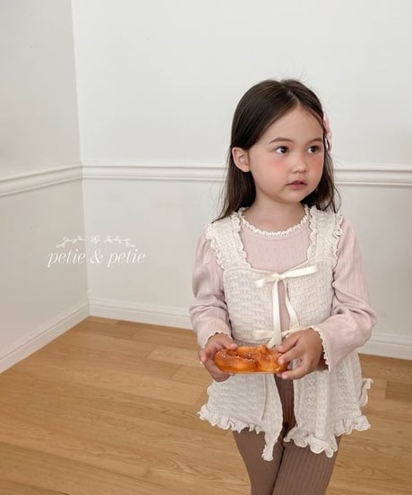 13[予約]petit&petit molly lace t