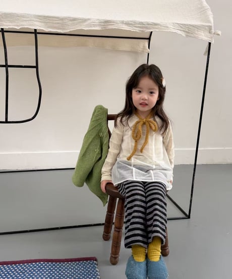 72[予約]aiai pepero bootcut pants