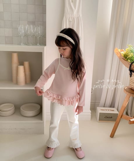 15[予約]petit&petit jenny frill t
