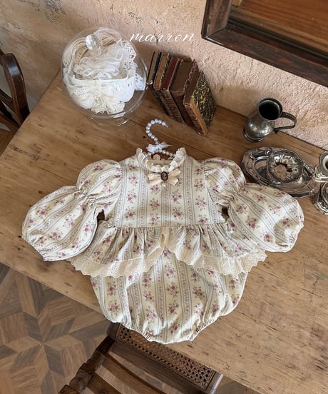 52[予約]marron happy suit(6-18m)