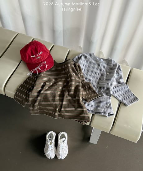 39[予約]matilda&lee daily border tee