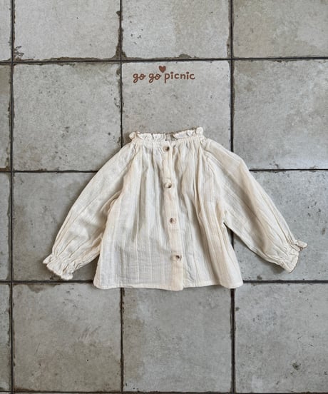 4[予約]go go picnic lena blouse