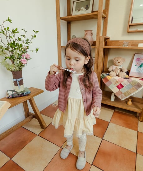 2[予約]milkpowder cherry cardigan