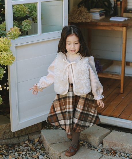 10[予約]mon Atelier lumi fur vest