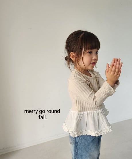 23[予約]merry go round mini frill t