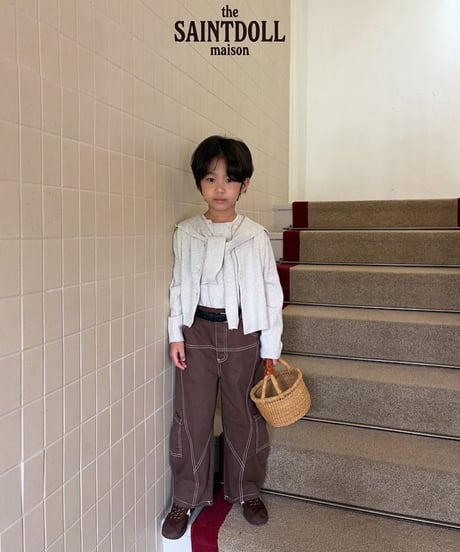 52[予約]saintdoll curved pants