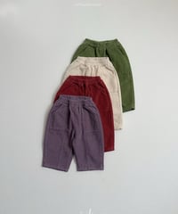 23[予約]atomeme mallang corduroy pants